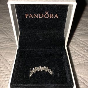 PANDORA; Dazzling Daisy Meadow Stackable Ring